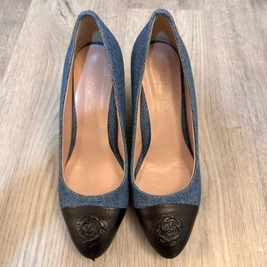 Taryn Rose wedge pumps